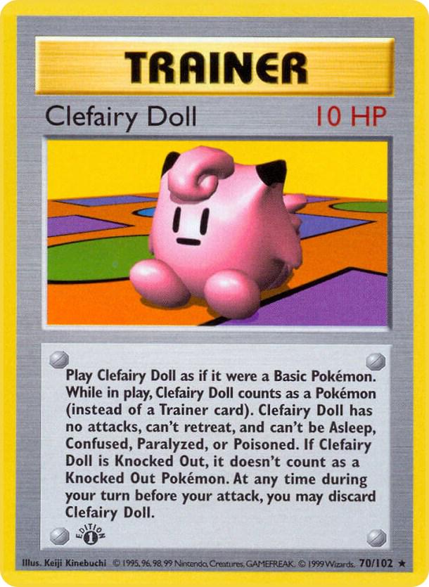 Clefairy Doll [1st-Edition]