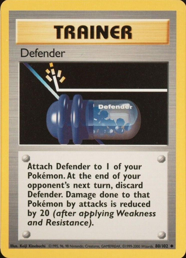 Base Set [1999-2000] Defender [1999-2000] Pokémon card
