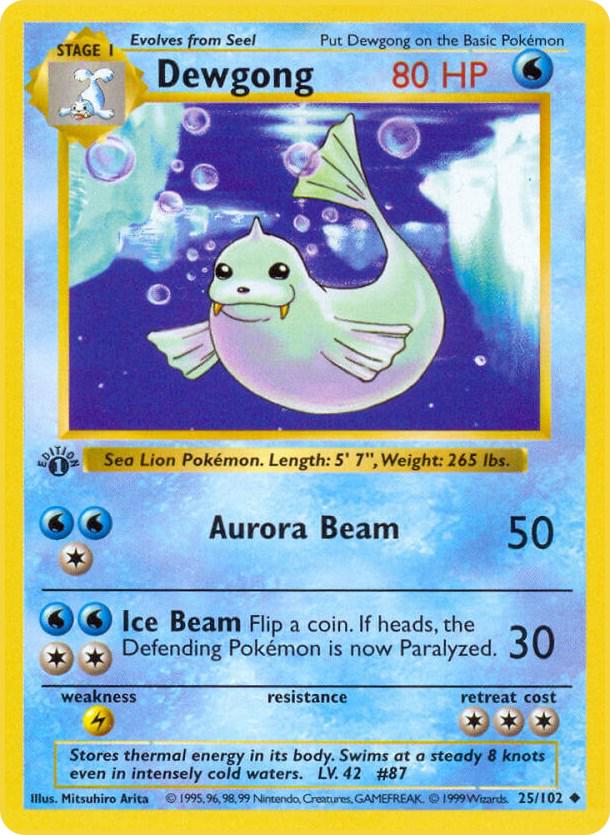 Dewgong [1st-Edition]
