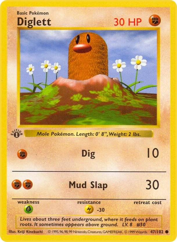 Diglett [1st-Edition]