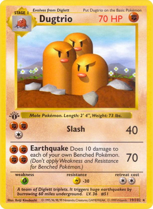 Dugtrio [1st-Edition]