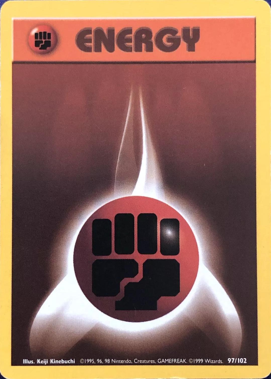 Base Set Fighting Energy [Trainer-Deck-A] Pokémon card