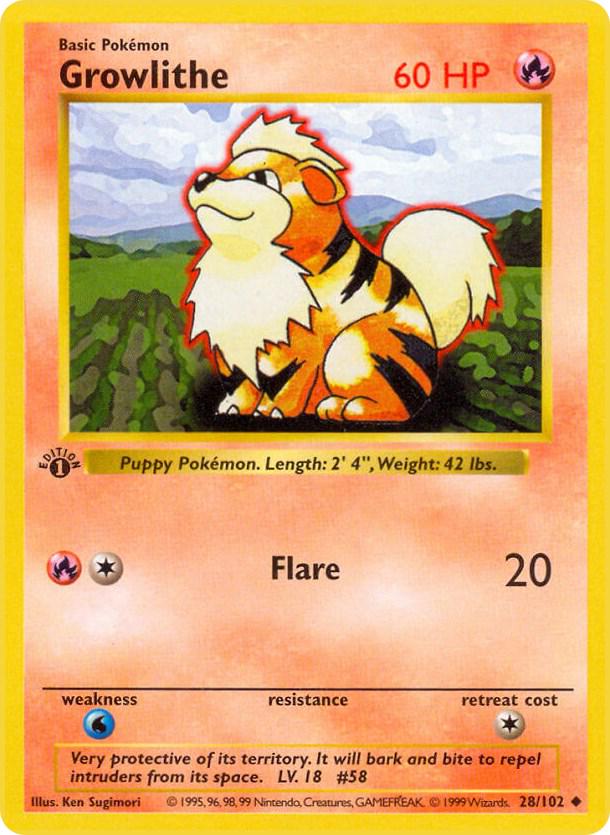 Growlithe [1st-Edition]