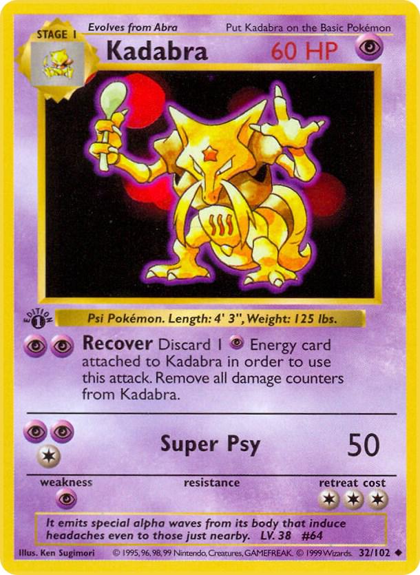 Kadabra [1st-Edition]