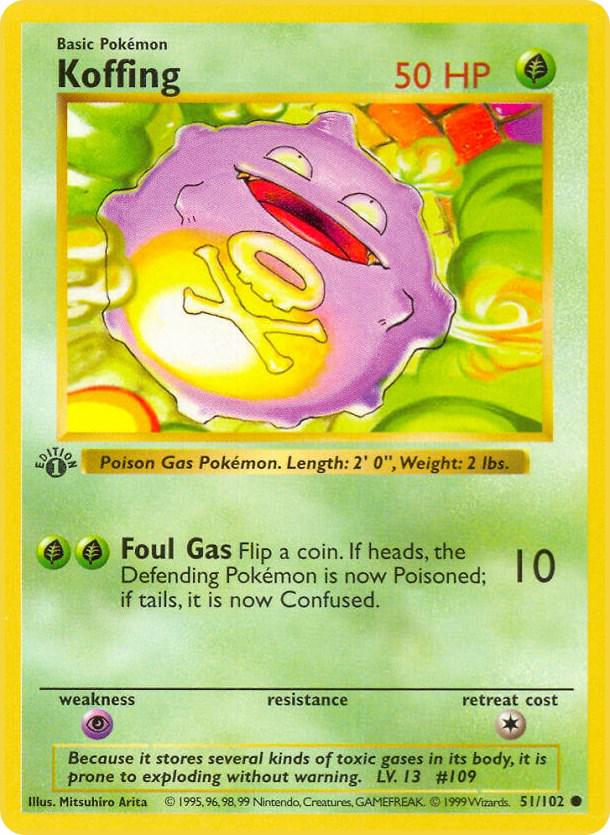 Koffing [1st-Edition]