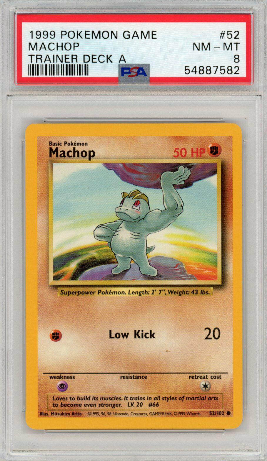 Base Set Machop [Trainer-Deck-A] Pokémon card