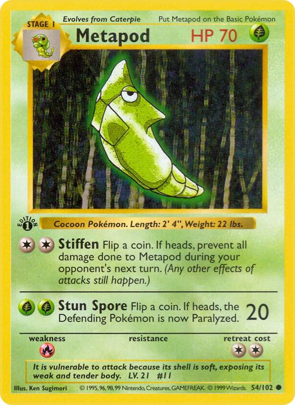 Metapod [1st-Edition]