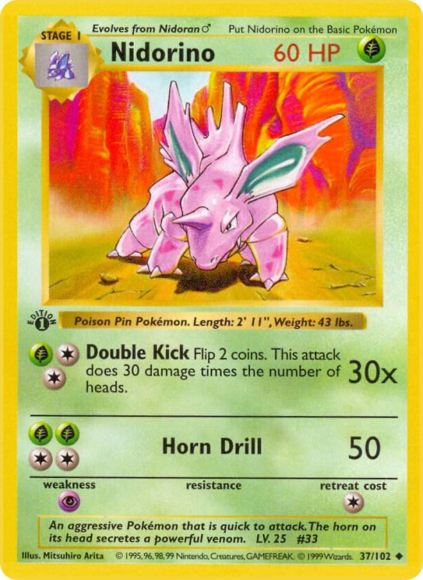 Nidorino [1st-Edition]