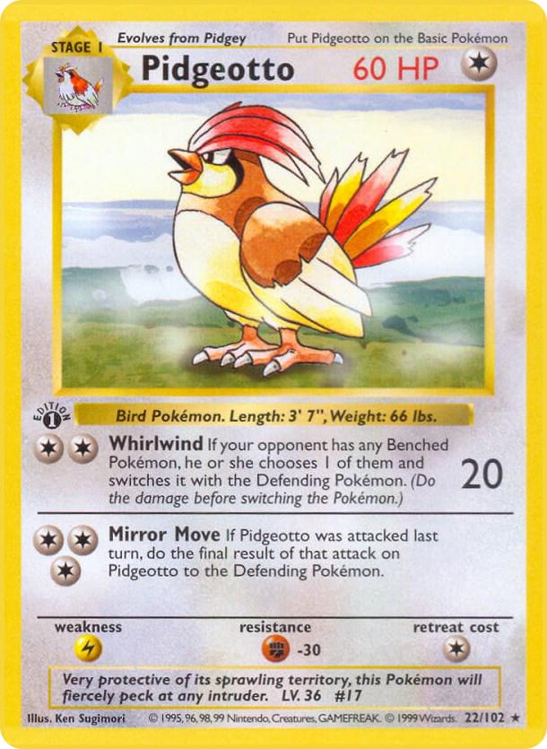 Pidgeotto [1st-Edition]