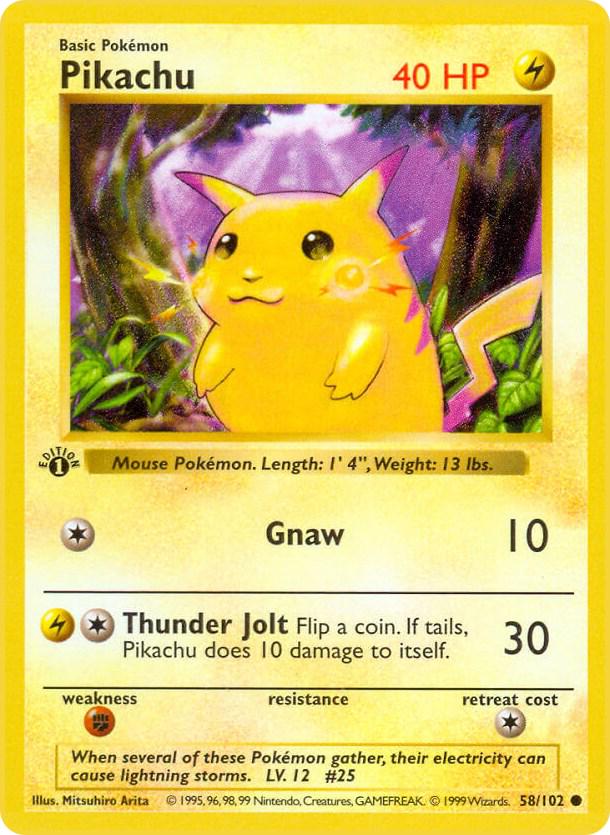 Pikachu [1st-Edition]