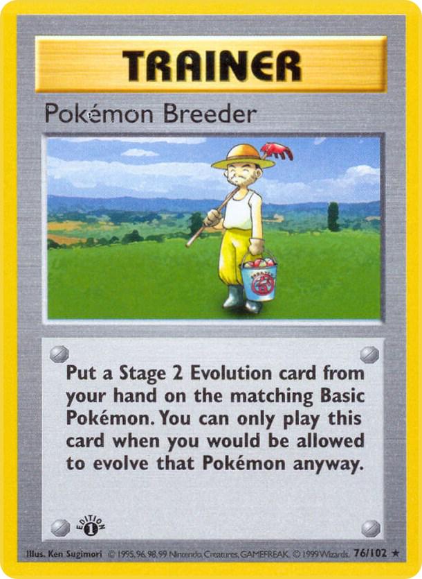 Pokemon Breeder [1st-Edition]