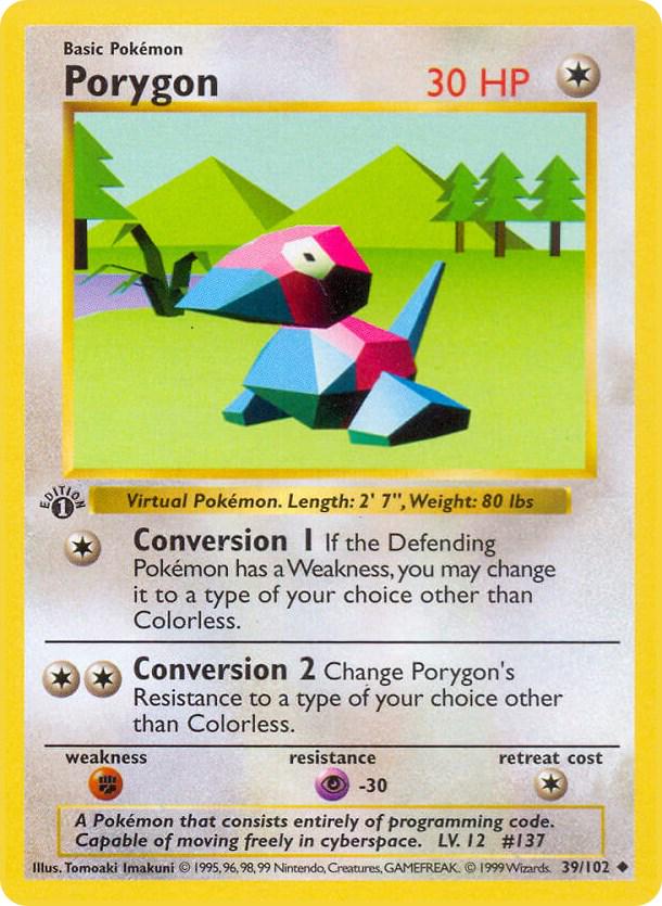 Porygon [1st-Edition]