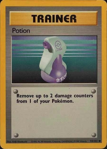 Base Set Potion [Trainer-Deck-A] Pokémon card