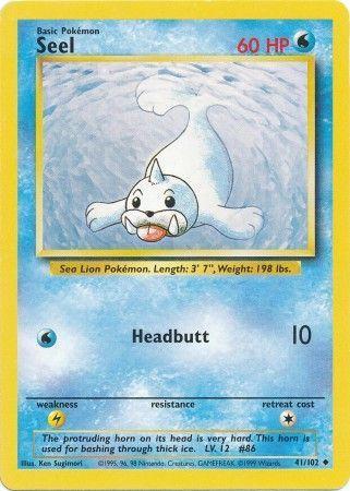 Base Set Seel [Trainer-Deck-B] Pokémon card