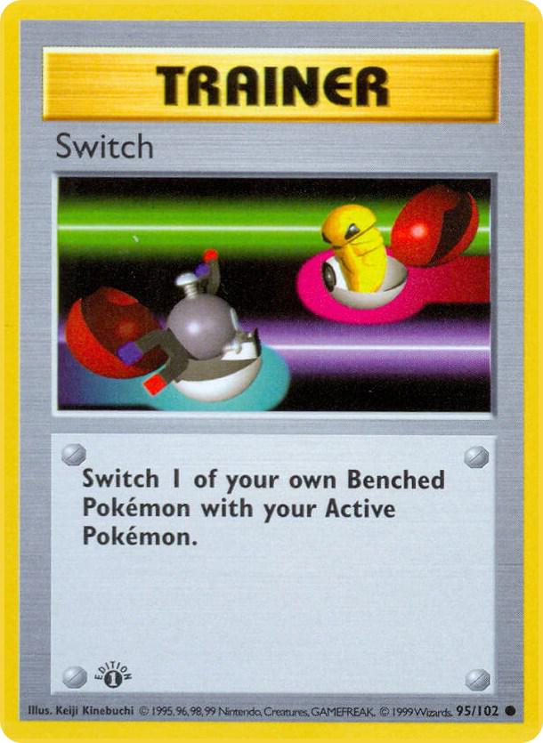 Base Set [1st-Edition] Switch [1st-Edition] Pokémon card
