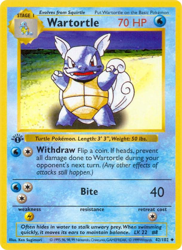 Wartortle [1st-Edition]