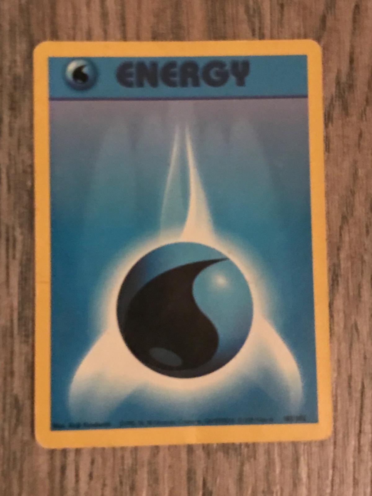 Base Set Water Energy [Trainer-Deck-B] Pokémon card