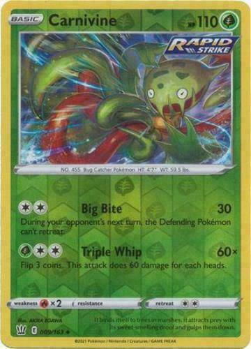 Carnivine [Reverse Holo]