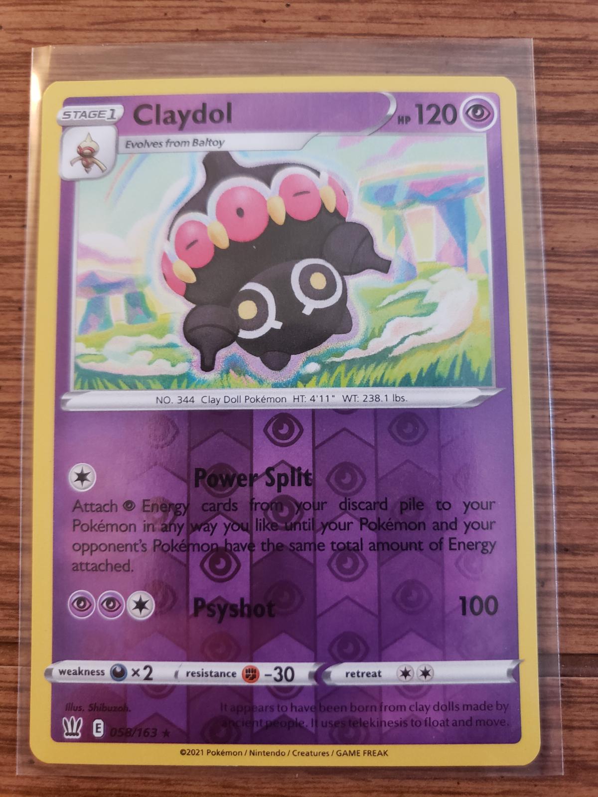 Claydol [Reverse Holo]