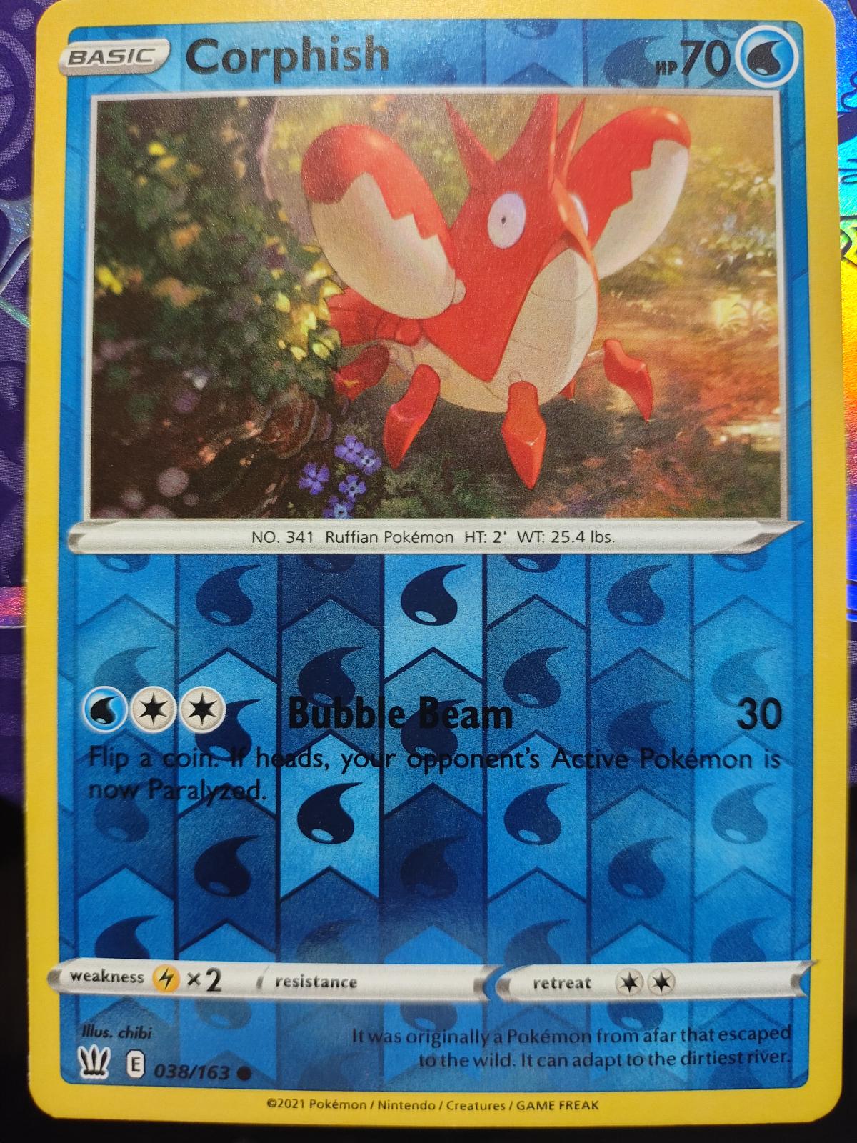 Corphish [Reverse Holo]