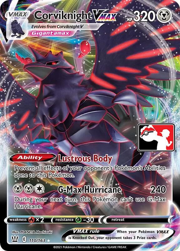 Battle Styles Corviknight VMAX [Prize-Pack] Pokémon card