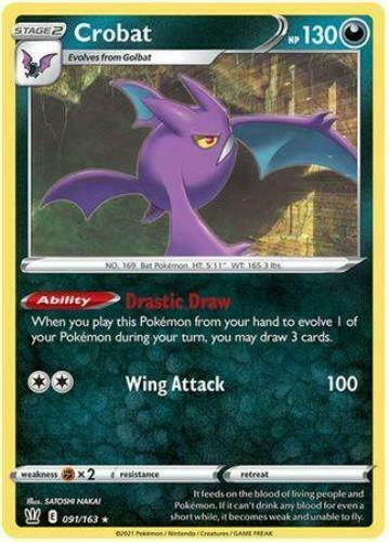 Battle Styles Crobat [Holo] Pokémon card