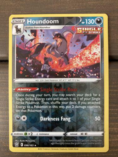 Battle Styles Houndoom [Reverse Holo] Pokémon card