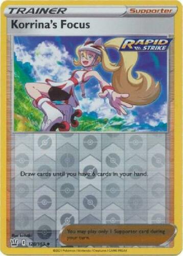 Battle Styles Korrina's Focus [Reverse-Foil] Pokémon card