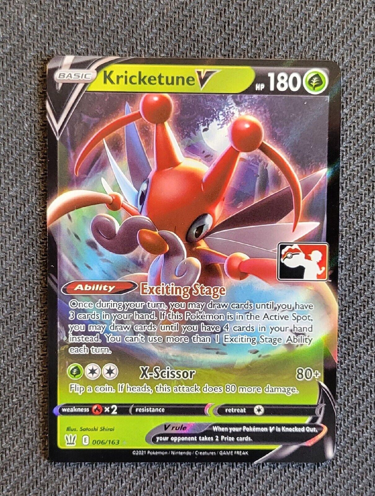 Battle Styles Kricketune V [Prize-Pack-Series-One] Pokémon card