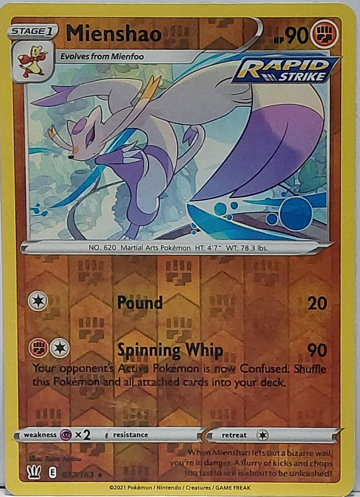 Mienshao [Reverse Holo]