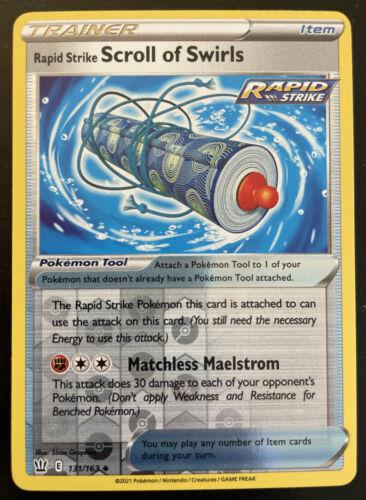 Rapid Strike Scroll of Swirls [Reverse Holo]