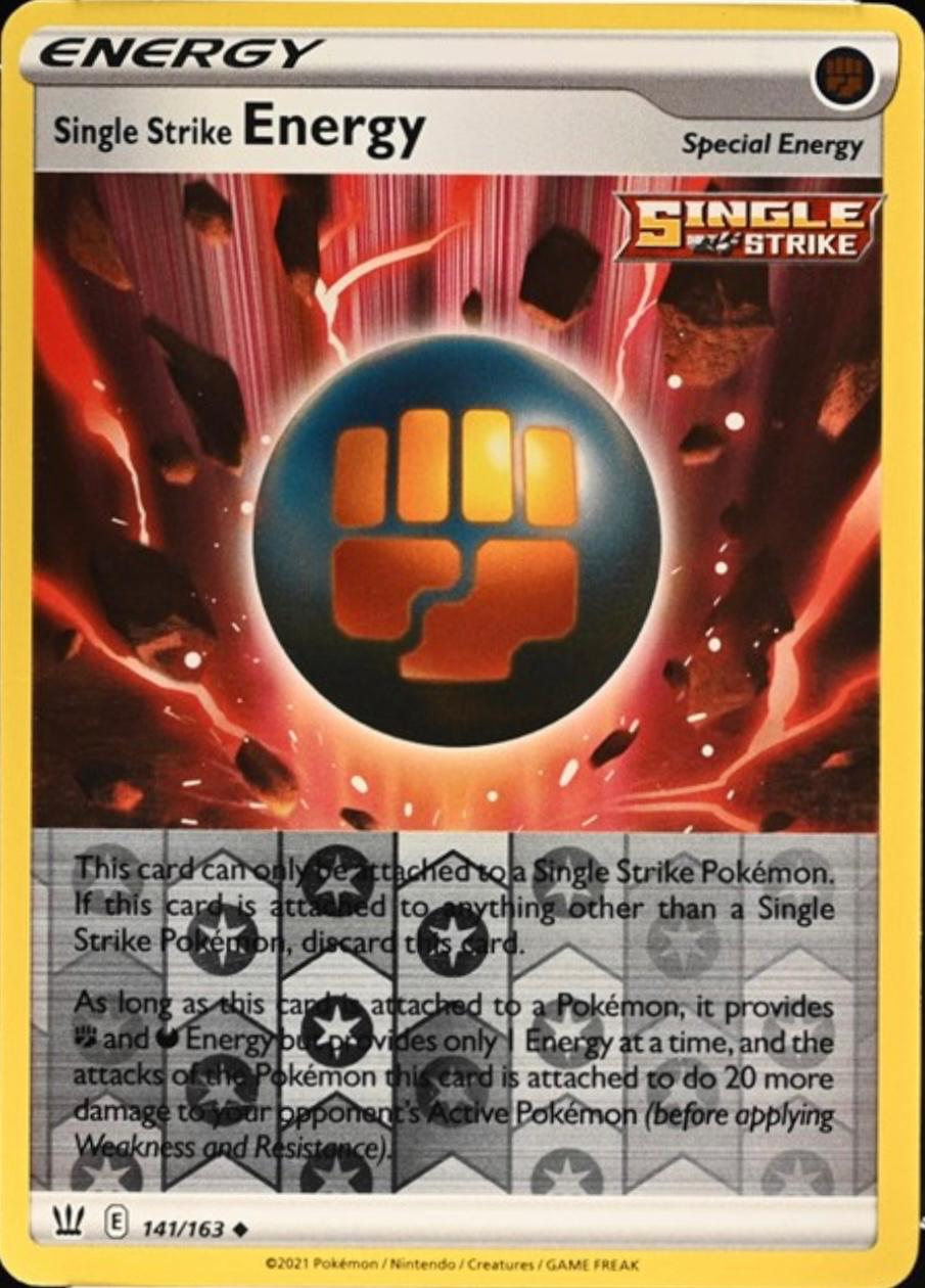 Single Strike Energy [Reverse Holo]