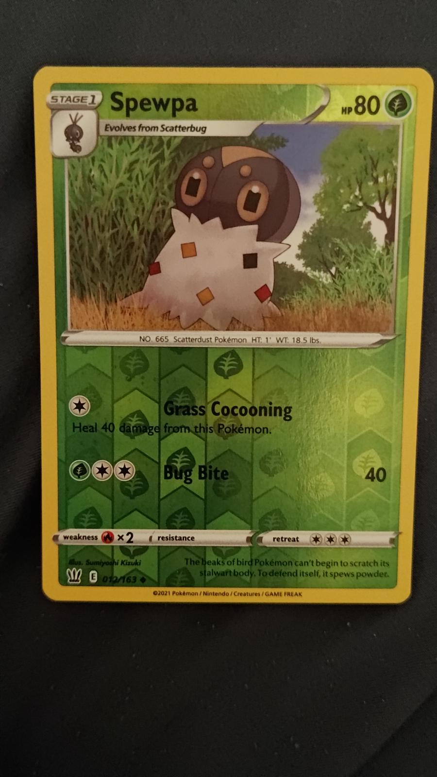 Spewpa [Reverse Holo]
