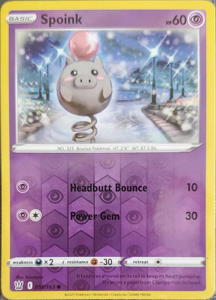 Spoink [Reverse Holo]