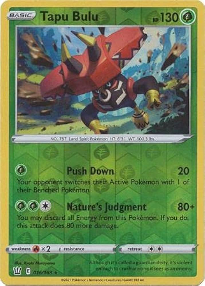 Tapu Bulu [Reverse Holo]