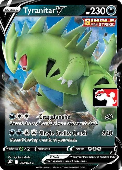 Battle Styles Tyranitar V [Play] Pokémon card