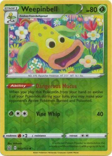 Weepinbell [Reverse Holo]