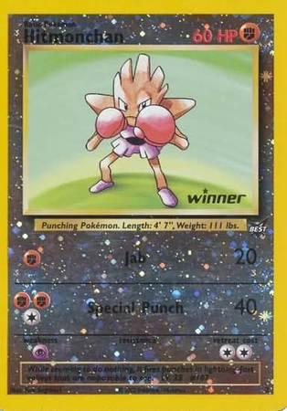 Best of Game Hitmonchan [Winner] Pokémon card