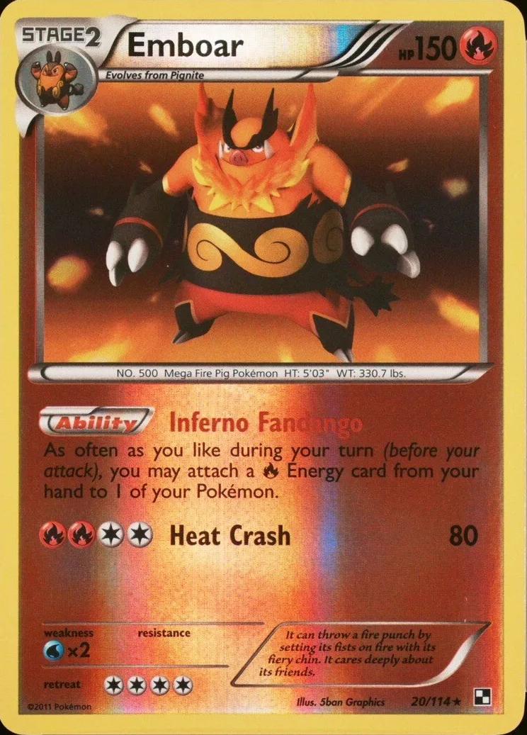 Emboar [Reverse Holo]