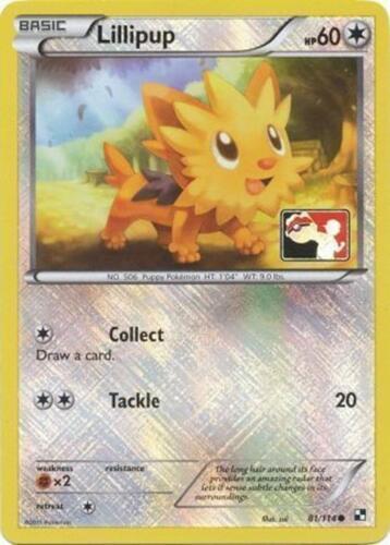 Black & White Lillipup [League-Promo] Pokémon card