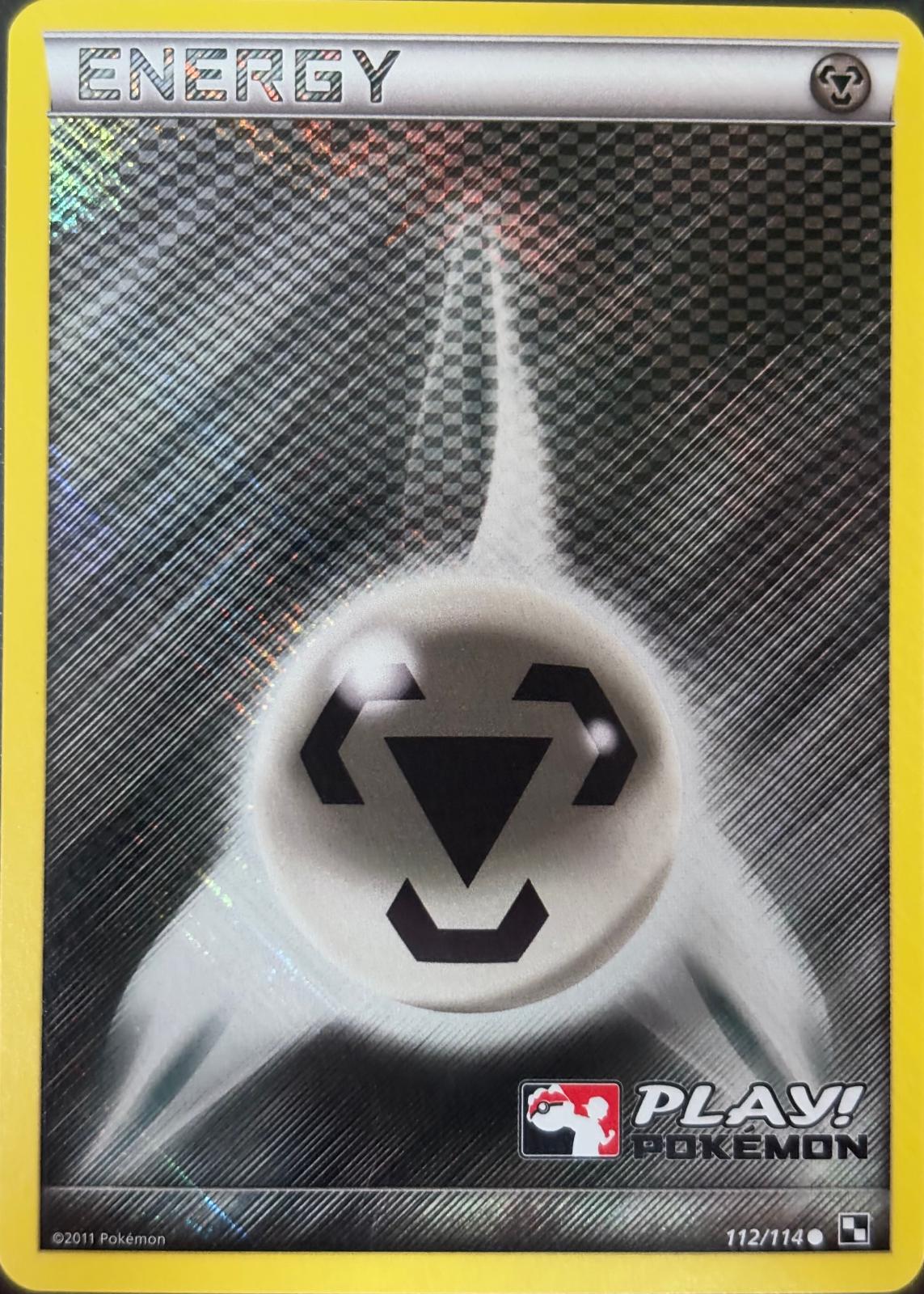 Black & White Metal Energy [Play] Pokémon card