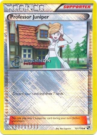 Black & White Professor Juniper [Professor-Program] Pokémon card