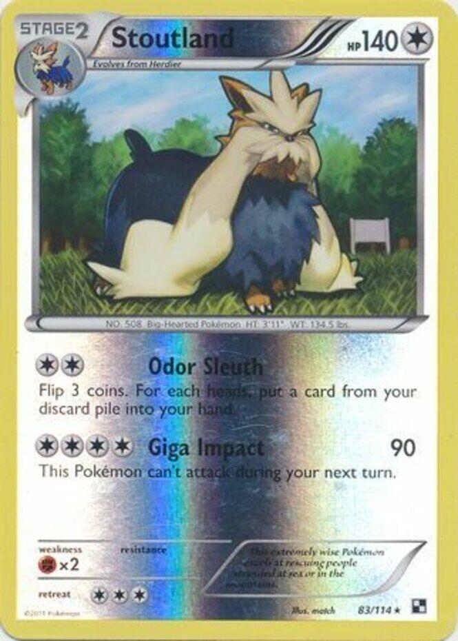 Stoutland [Reverse Holo]