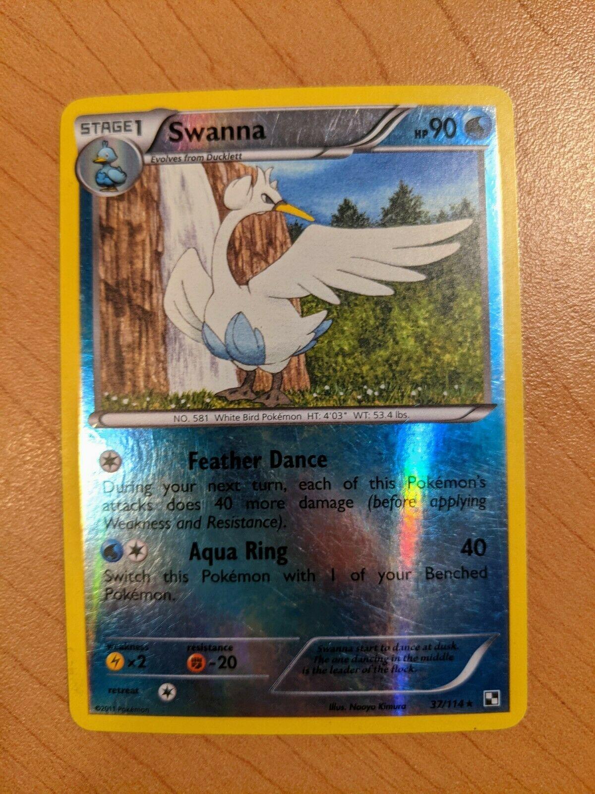 Swanna [Reverse Holo]