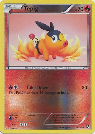 Tepig [Reverse Holo]