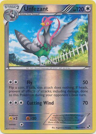 Unfezant [Reverse Holo]