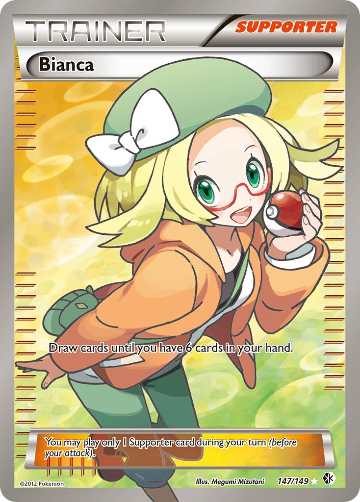 Boundaries Crossed Bianca Pokémon card