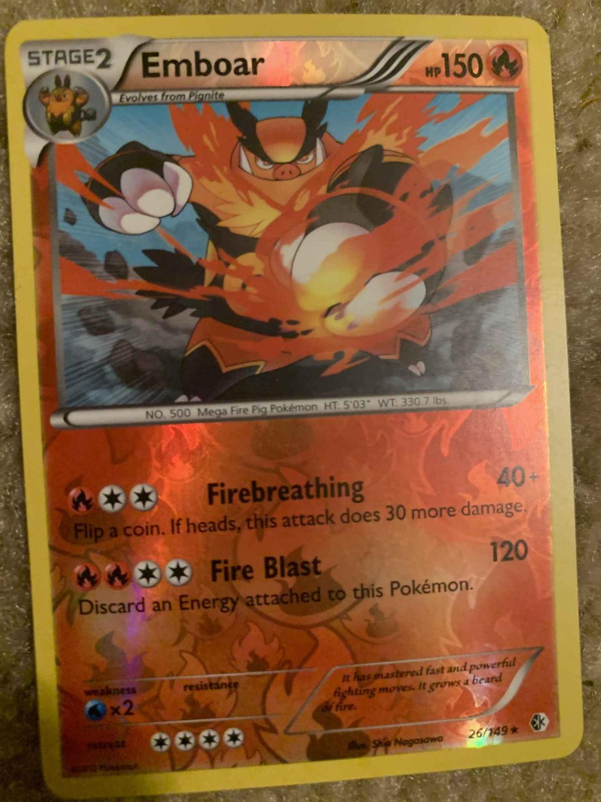 Emboar [Reverse Holo]