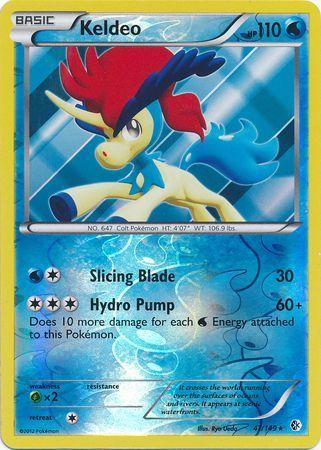 Keldeo [Reverse Holo]