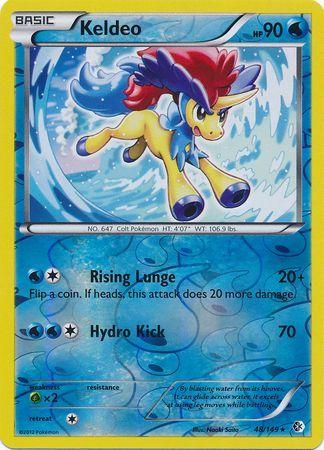 Keldeo [Reverse Holo]